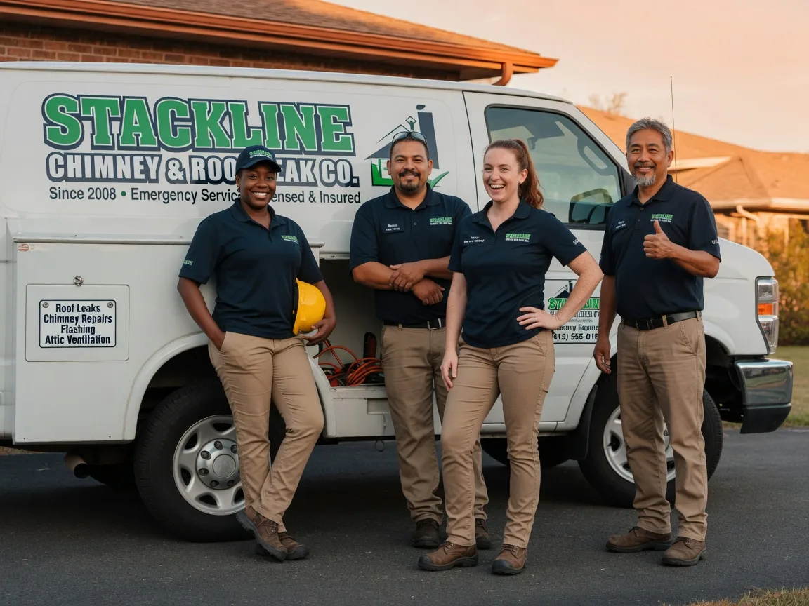 Chimney flashing repair company in Duck Hill, MS